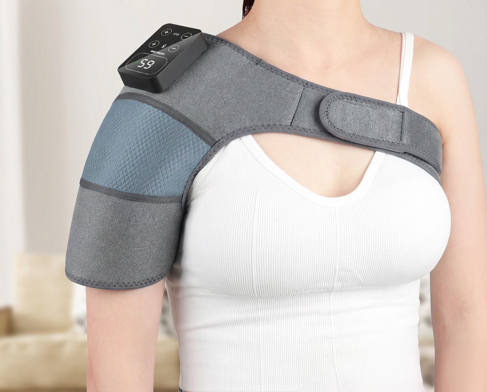 Green KNEE Massager Cordless