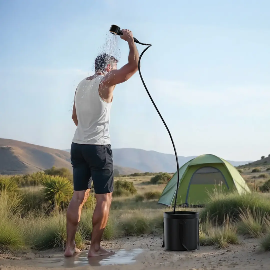دوش کمپینگ گرین Green Lion Camping Shower