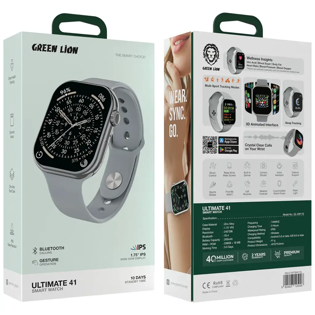 Green Ultimate 41 Smart Watch