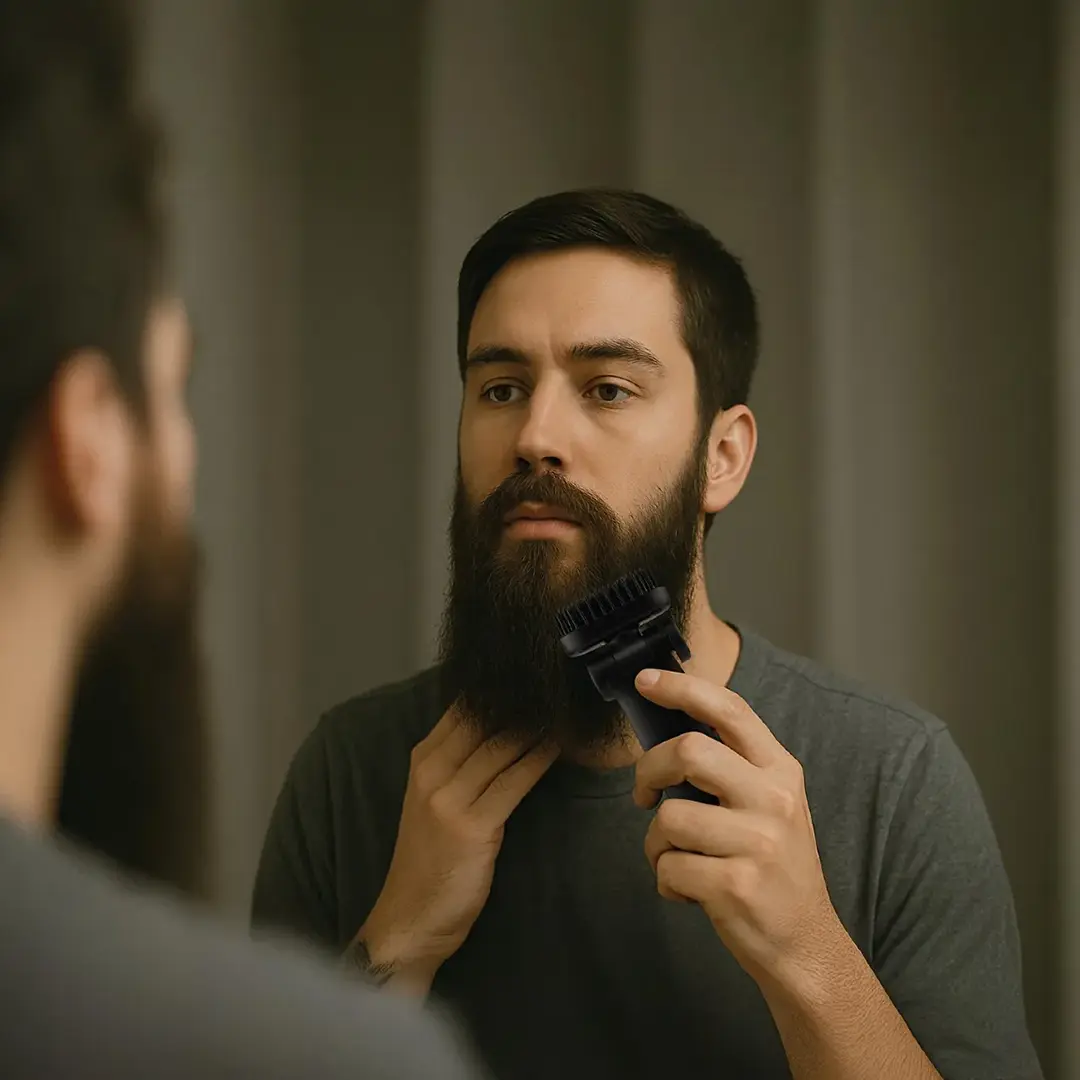 Green Beard Pro Portable Beard Straightener