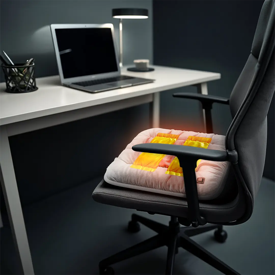 Green Electric Heat Pad