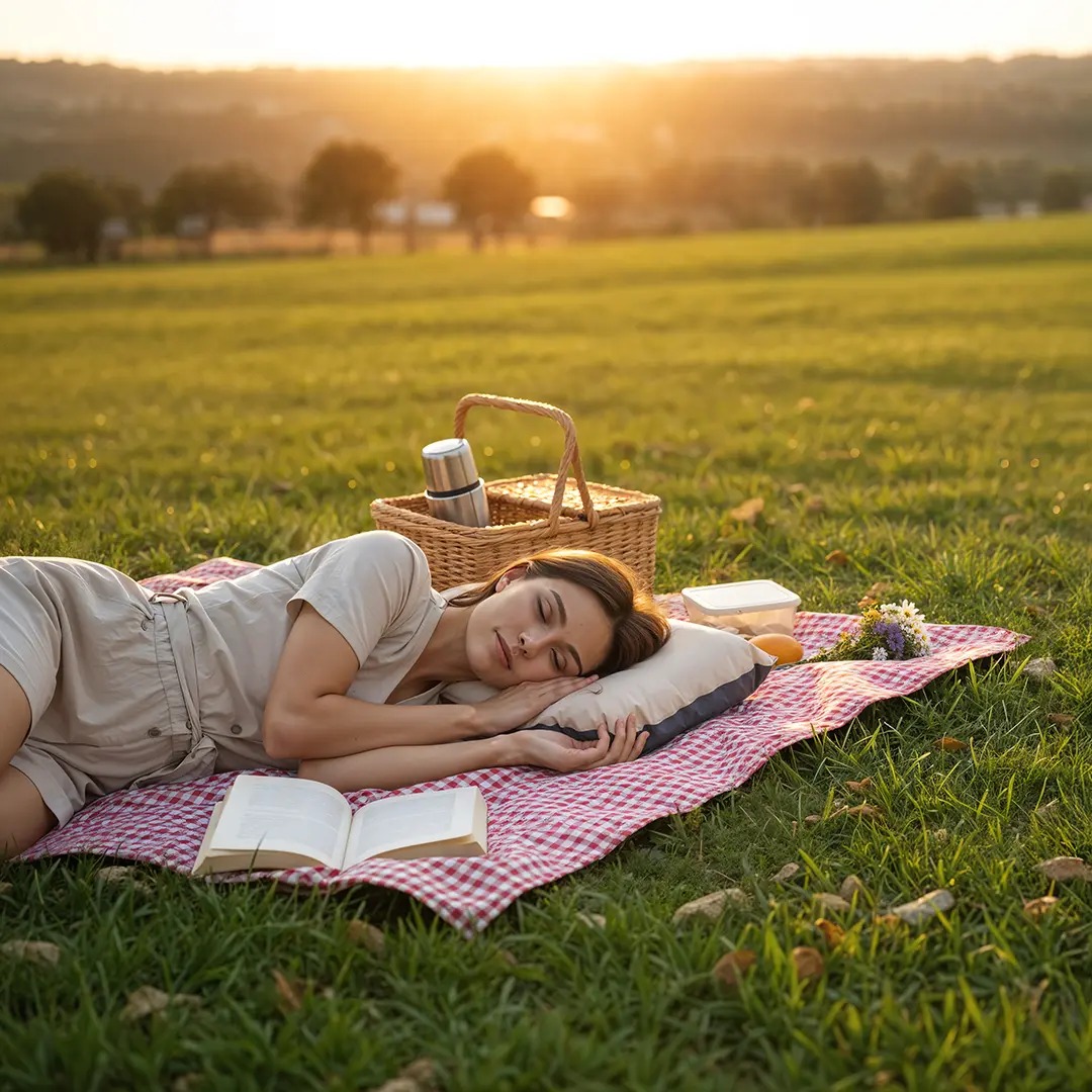 بالش بادی کمپینگ گرین Green Lion Inflatable