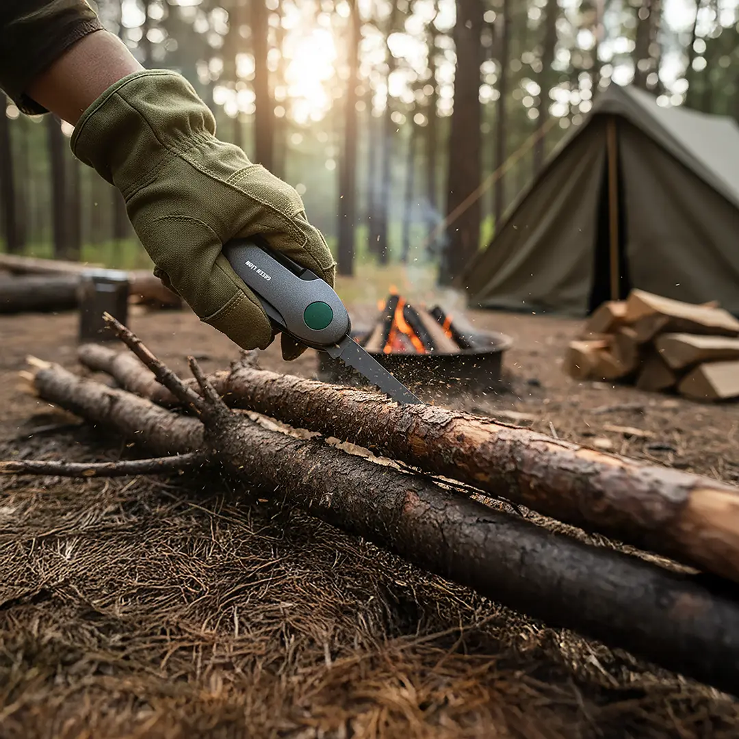 Green 14-In-1 Multi Tool Key Chain Knife