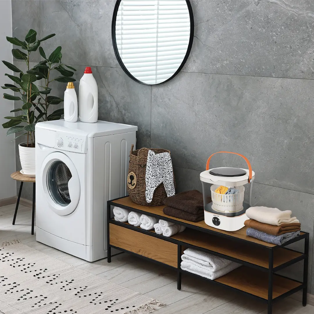 ماشین لباسشویی قابل حمل ۱۲ لیتری گرین لاین Green Lion Portable 12L Washing Machine