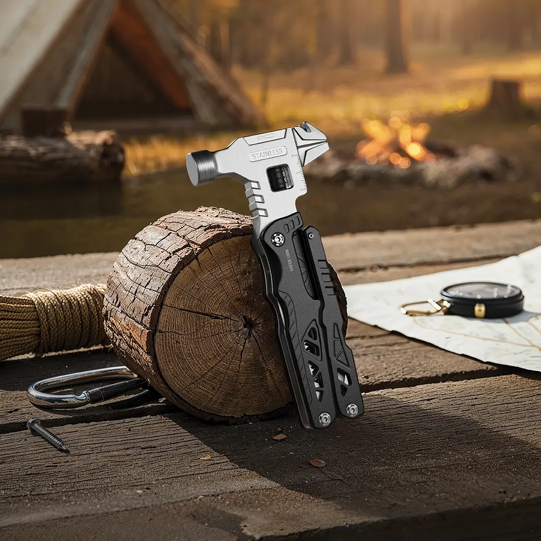 Green 18-In-1 Multi-Tool Hammer