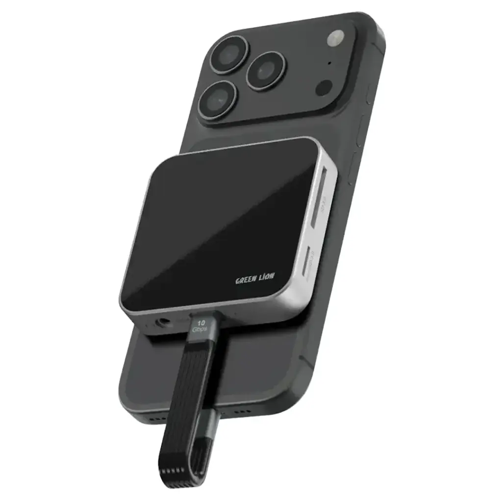هاب 8در1 پشتیبانی از چندین دستگاه گرین Green Lion 8-in-1 Hub Multi Device Support