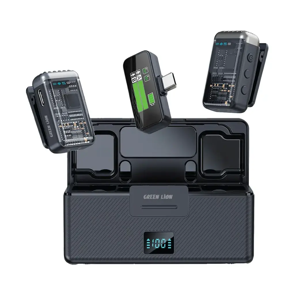 میکروفون تایپ سی GM-90X گرین Green GM-90X Type-C Microphone