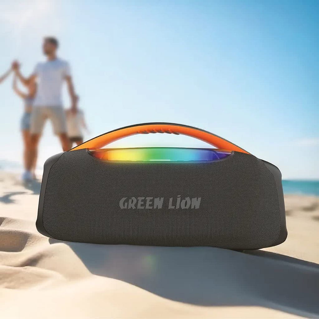 Green Beam Pro Speaker with Microphone 120W عمده