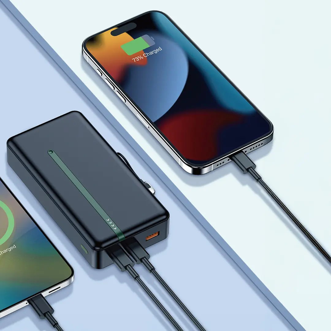 پاوربانک بوستون 10000 میلی آمپر Green Boston 10000mAh PowerBank PD 20W