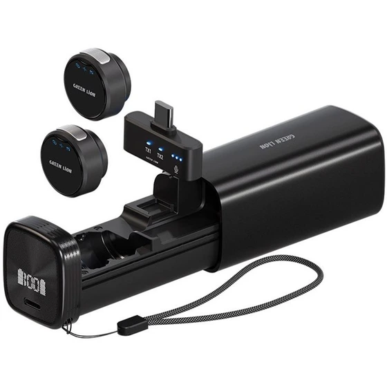 میکروفون تایپ سی GM-93X گرین Green Lion GM-93X Microphone Tyepe-C Devices