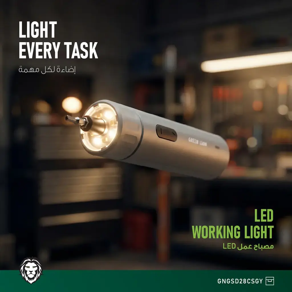 پیچ گوشتی شارژی GSD-28 گرین لاین Green Lion GSD-28 Cordless Screwdriver