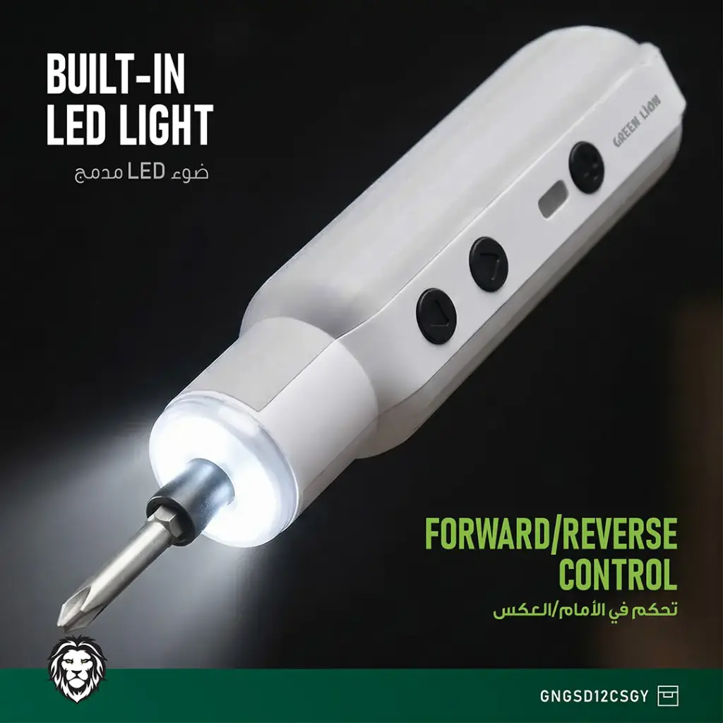 پیچ گوشتی GSD-12 گرین Green Lion GSD-12 Cordless Screwdriver