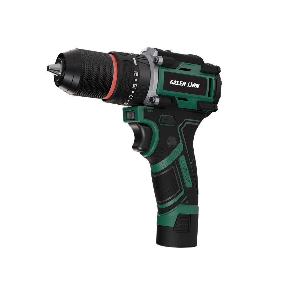 دریل چکشی شارژی پاور پرو GD-13 گرین Green Lion GD-13 Power Pro