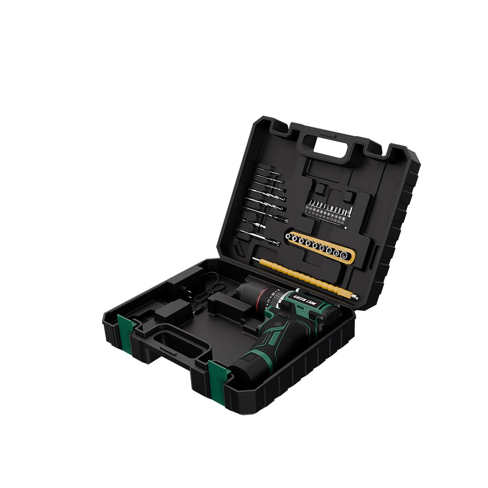 دریل چکشی شارژی پاور پرو GD-13 گرین