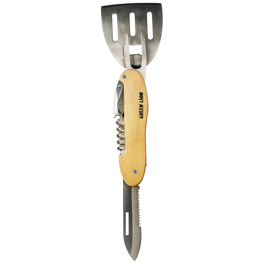 مجموعه ابزار چند منظوره باربیکیو گرین Green Multifunction BBQ Tool Set