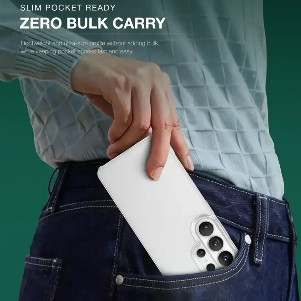 قاب شفاف دلگادو سامسونگ سری اس 26 گرین Green Delgado Pc Case S26 Ultra