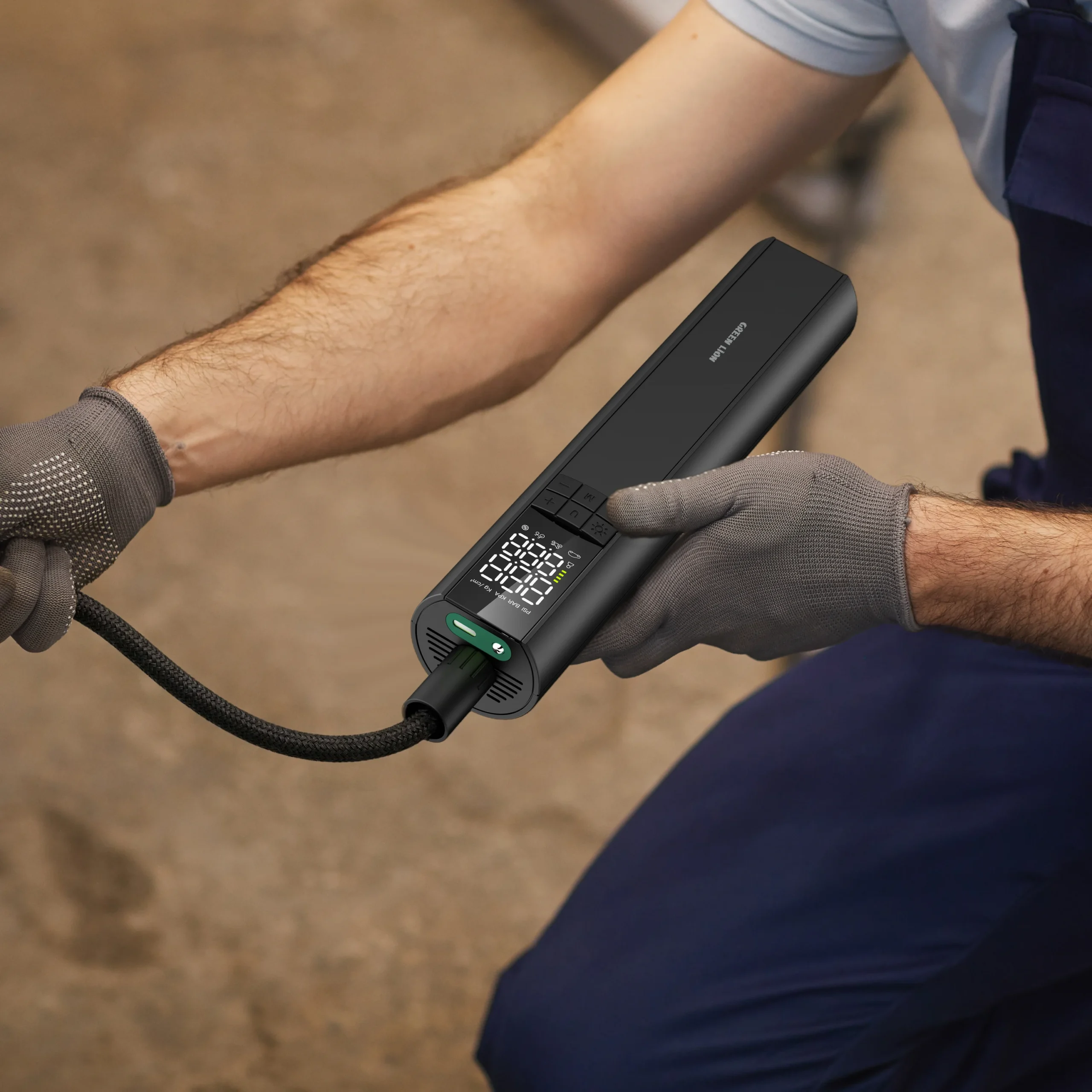 Green GL-A3 Tire Inflator