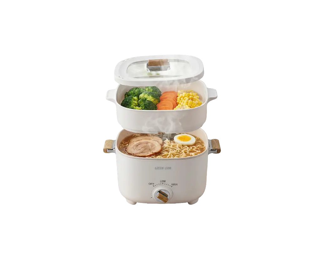 پلوپز برقی چند قابلمه ای گرین Green Lion Multi-Pot Electric Cooker