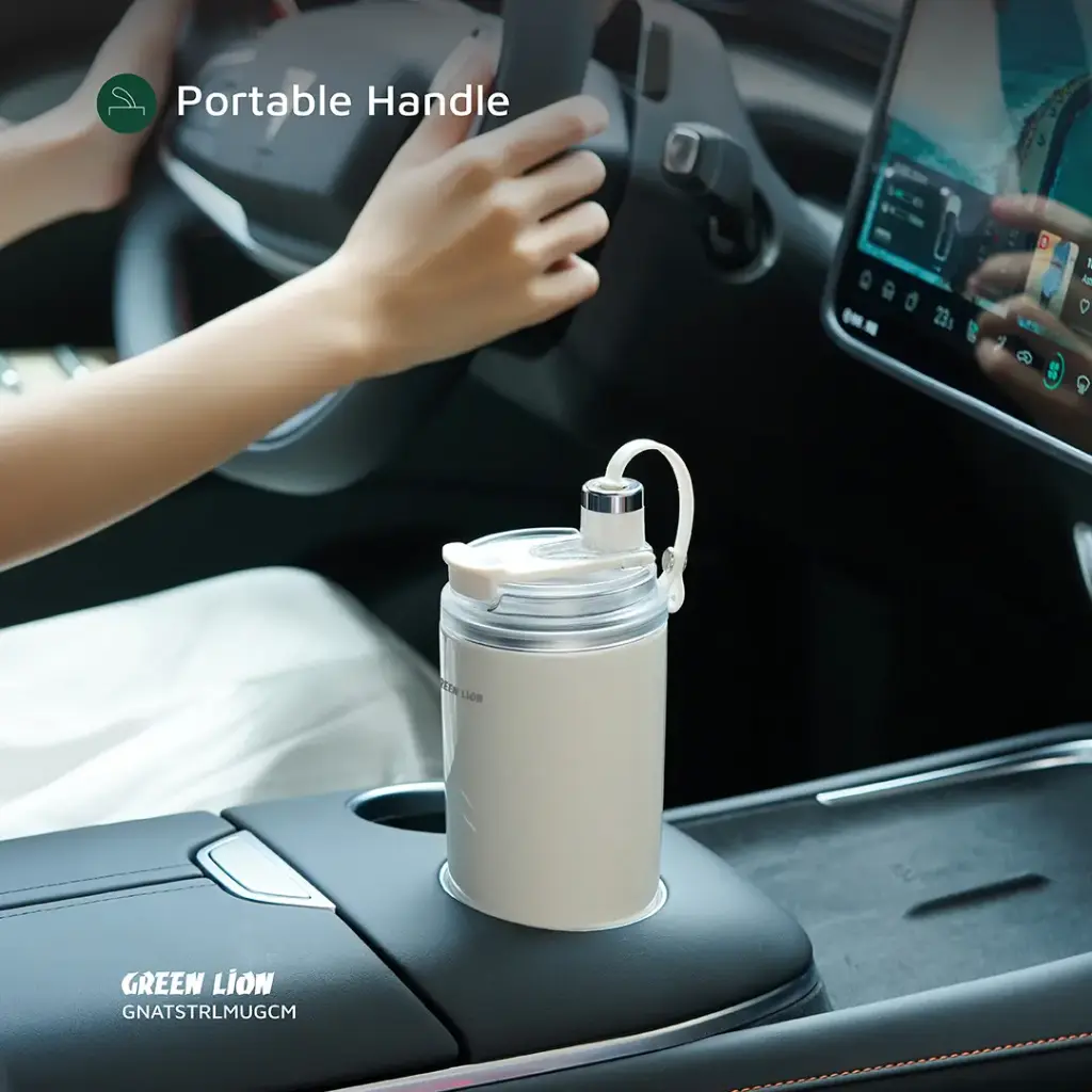 Green Auto-Stirring Mug 350L