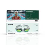 عینک شنا ضد آب آکوا ویژن پرو گرین Green Lion AquaVision Pro